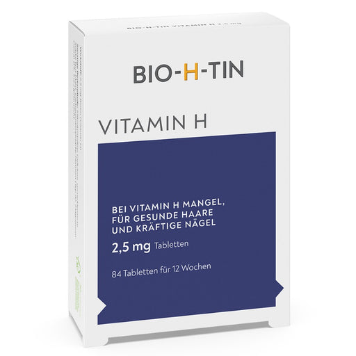 BIO-H-TIN Vitamin H 2,5 mg Tabletten, 84 St. Tabletten