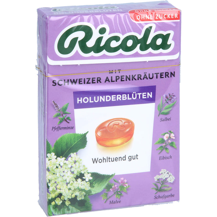 Ricola oZ Box Holunderblüten, 50 g Candies