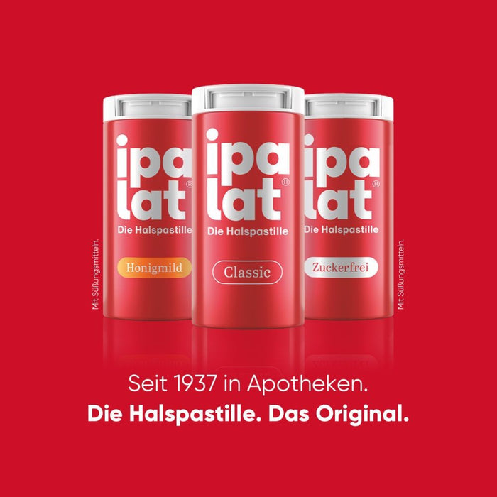 Ipalat honigmild o. Menthol zuckerfrei, 400 St. Pastillen