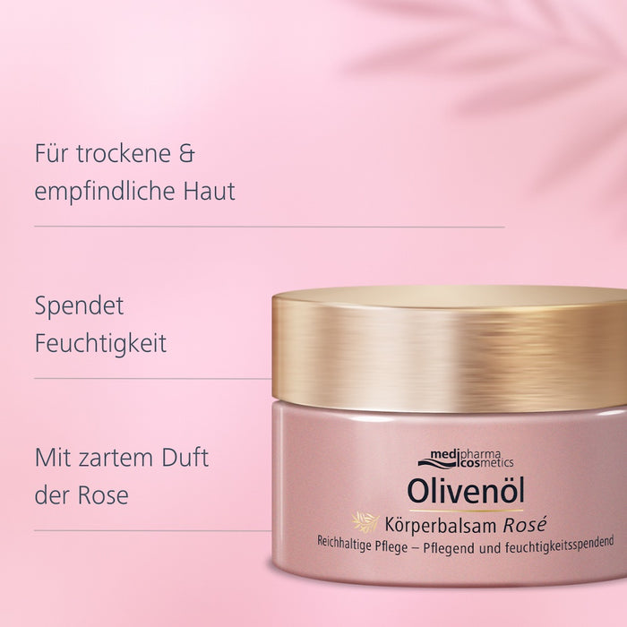 Olivenöl Körperbalsam Rosé, 250 ml Balm