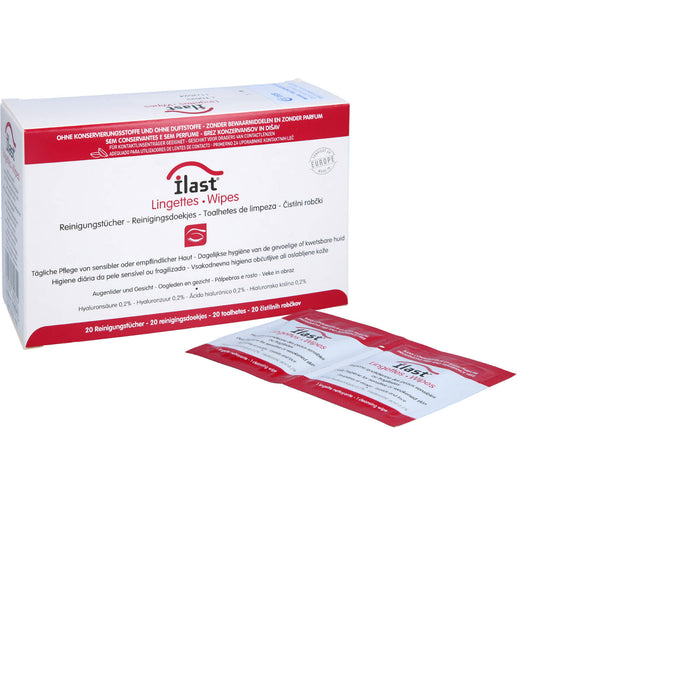 ilast® Wipes, 20 pcs. Cloths