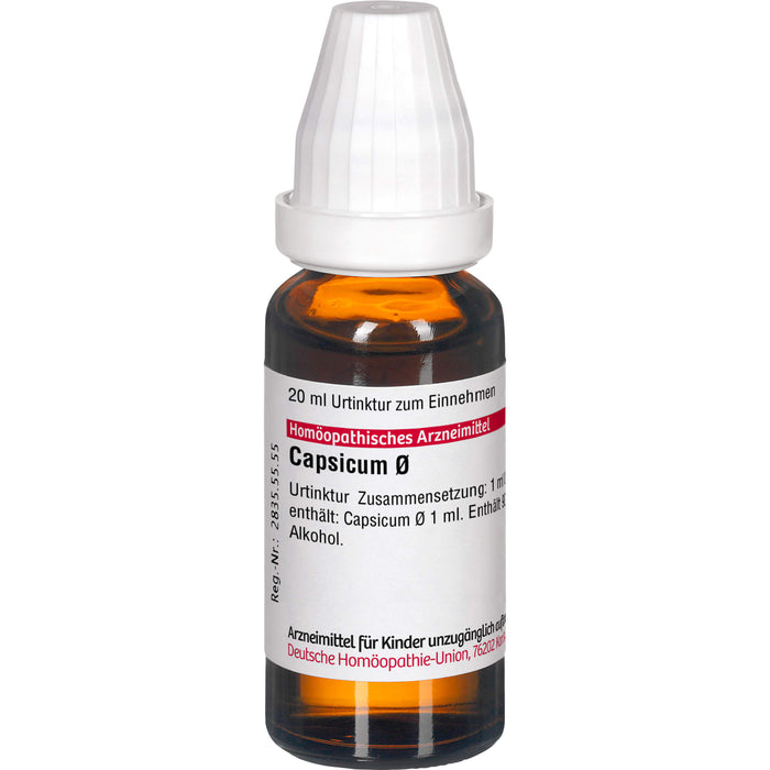 DHU Capsicum Ø Urtinktur, 20 ml Solution