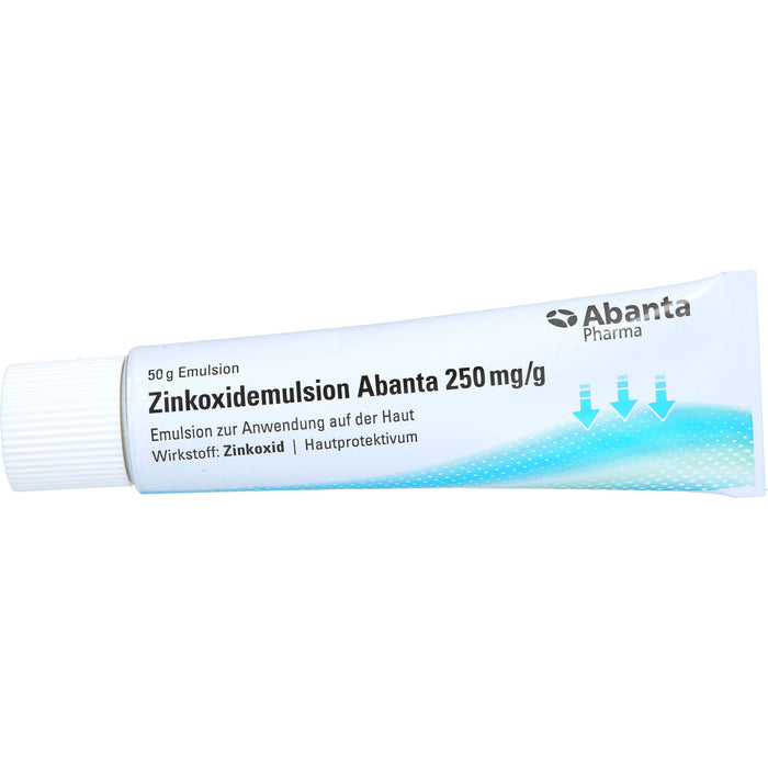 Abanta Pharma Zinkoxidemulsion 250 mg / g Hautprotektivum, 50 g 