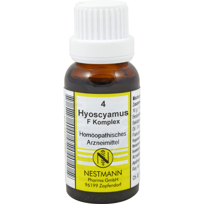 NESTMANN 4 Hyoscyamus Komplex Mischung, 20 ml Lösung