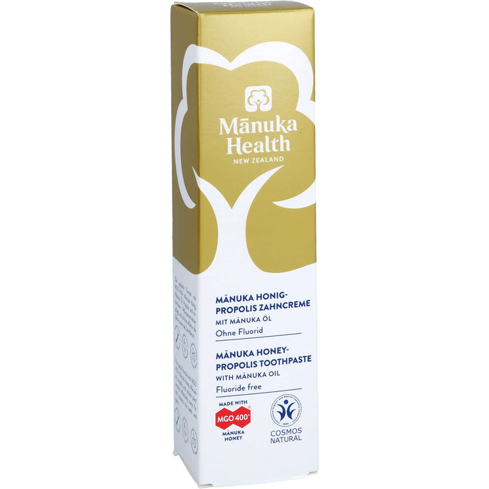 Manuka Health Manuka Honig-Propolis Zahncreme ohne Fluorid, 75 ml Zahncreme