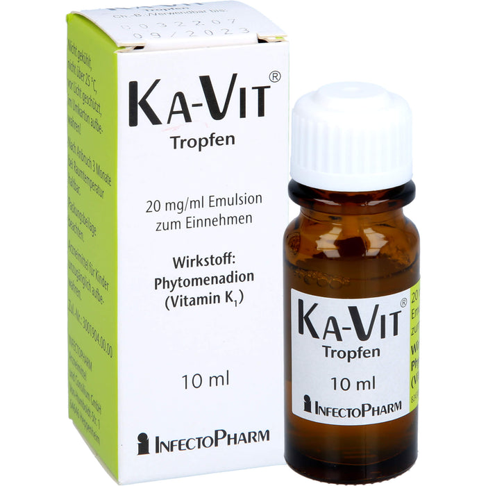 INFECTOPHARM Ka-Vit Tropfen, 10 ml Solution