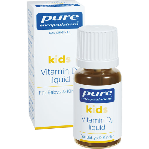Pure Encapsulations Kids Vitamin D3 Liquid für Babys und Kinder, 10 ml Lösung