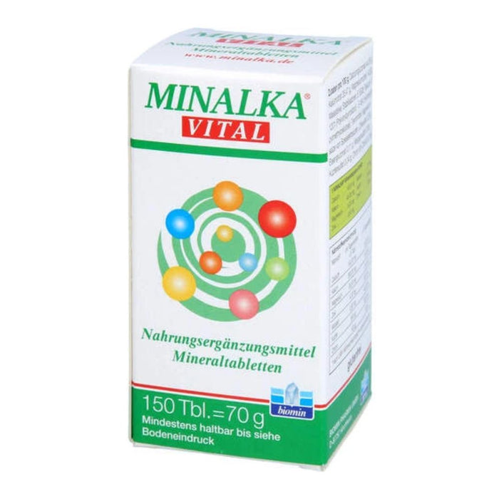 MINALKA vital Mineraltabletten, 150 pc Tablettes