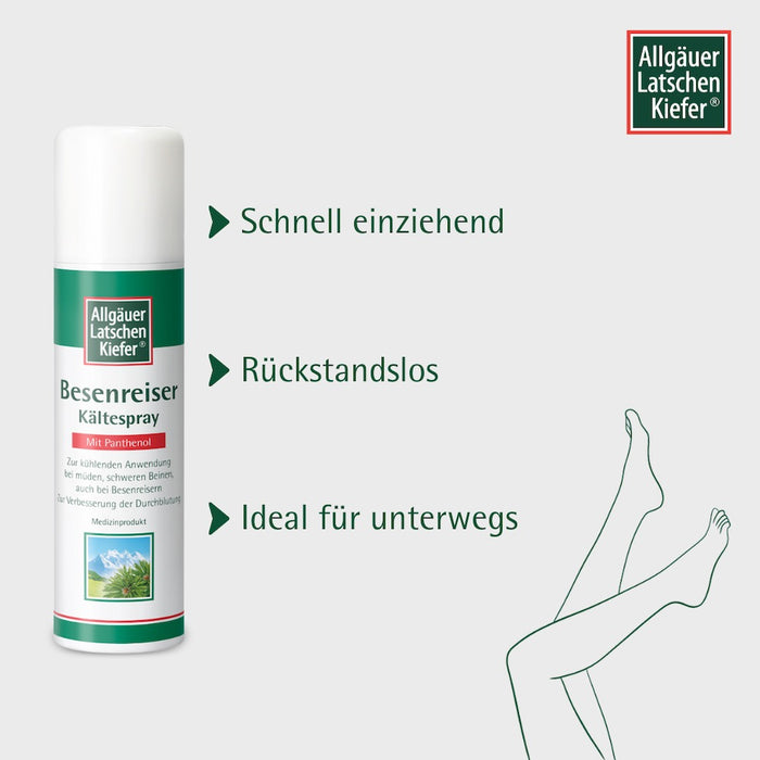 Allgäuer Latschenkiefer Besenreiser Kältespray, 150 ml Spray