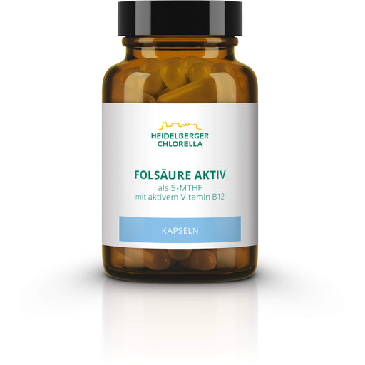 Folsäure aktiv plus Vitamin B12 aktiv, 60 St KAP