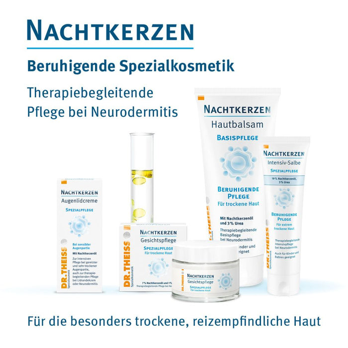 Dr. Theiss Nachtkerzen Hautbalsam beruhigende Pflege für trockene Haut, 100 ml Cream