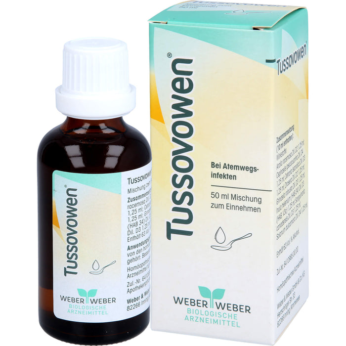 Tussovowen Mischung bei Atemwegsinfekten, 50 ml Lösung