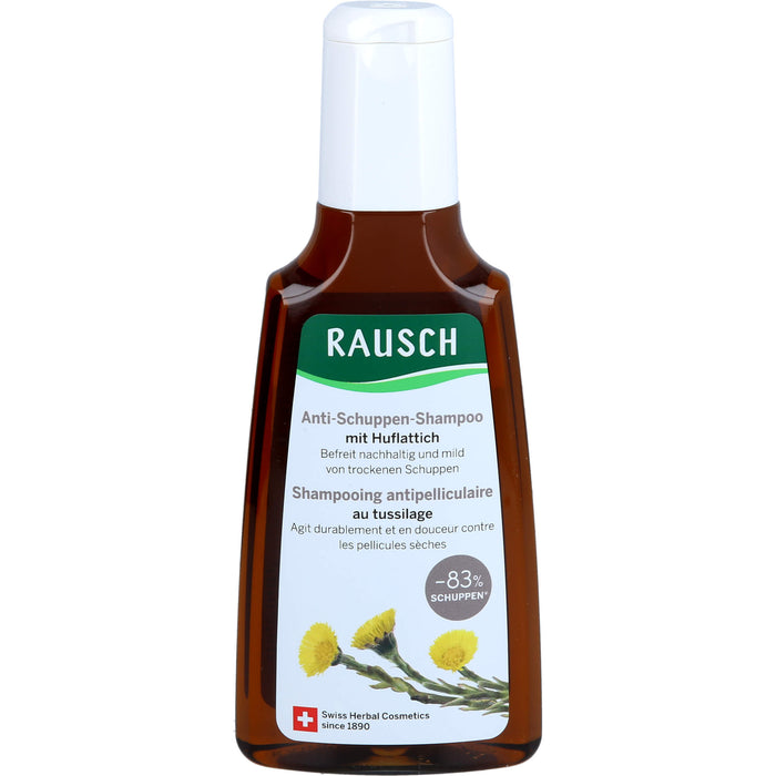 RAUSCH Anti-Schuppen-Shampoo mit Huflattich, 200 ml Shampoo