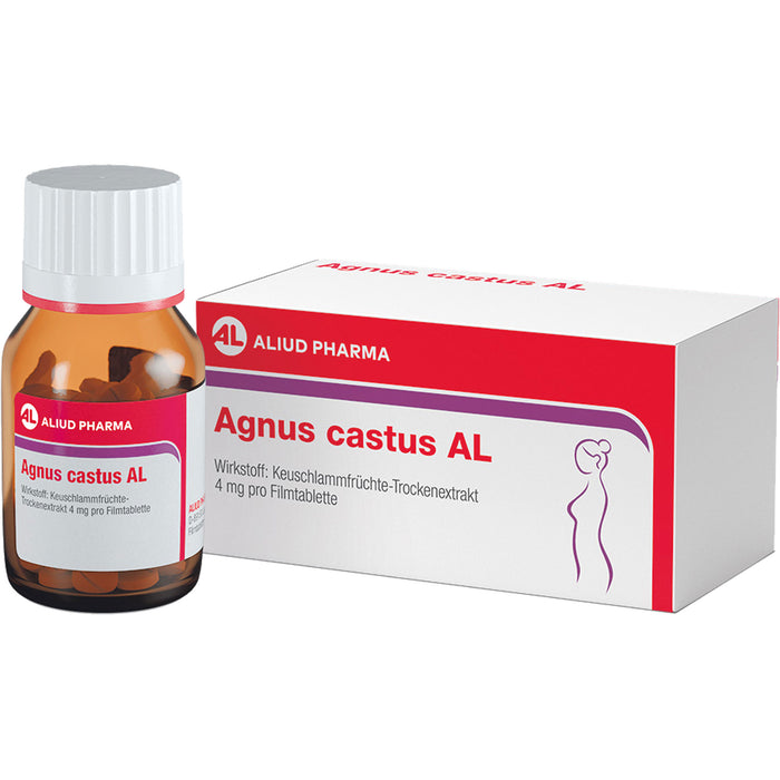 Agnus castus AL Filmtabletten bei Regelbeschwerden, 60 pc Tablettes
