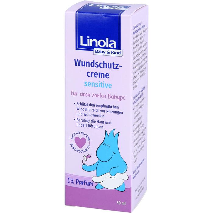 Linola Baby & Kind Wundschutzcreme sensitive, 50 ml Cream