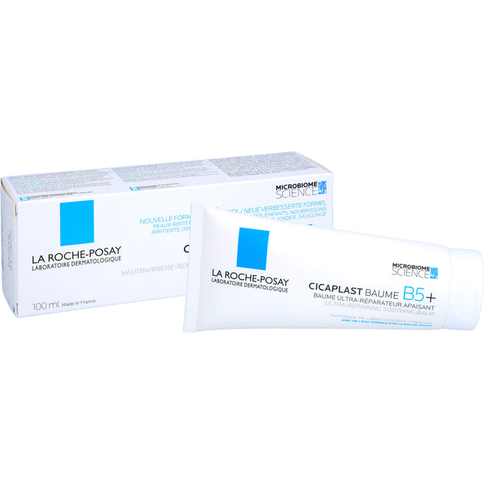 La Roche-Posay Cicaplast Baume B5+ Hautbarriere-reparierender und beruhigender Balsam, 100 ml Cream