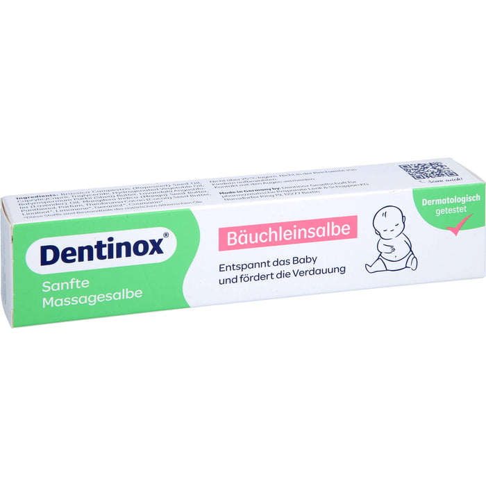Dentinox Bäuchleinsalbe entspannt das Baby und fördert die Verdauung, 50 ml Crème