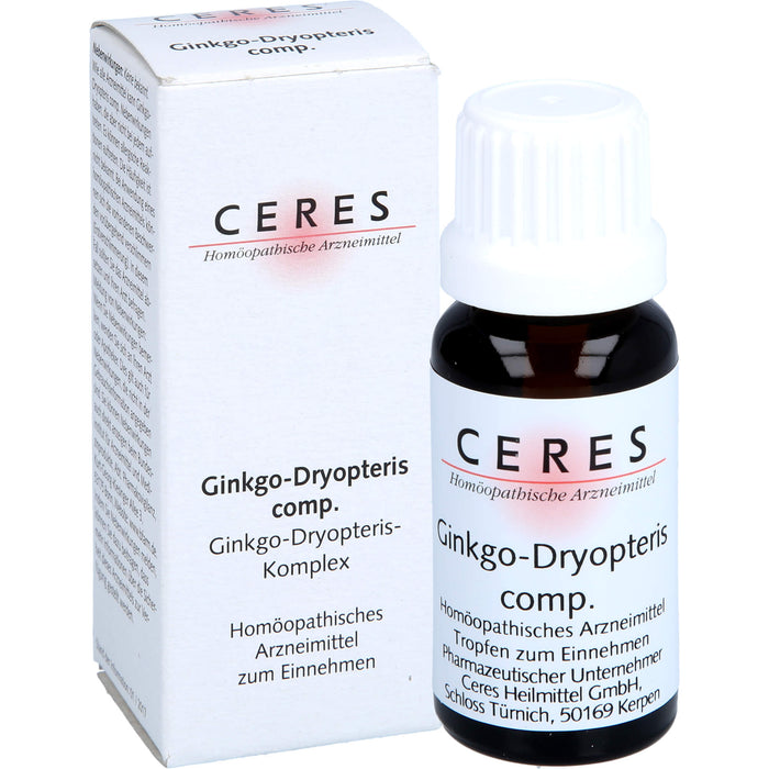 CERES Ginkgo dryopteris comp. Tropf., 20 ml Solution