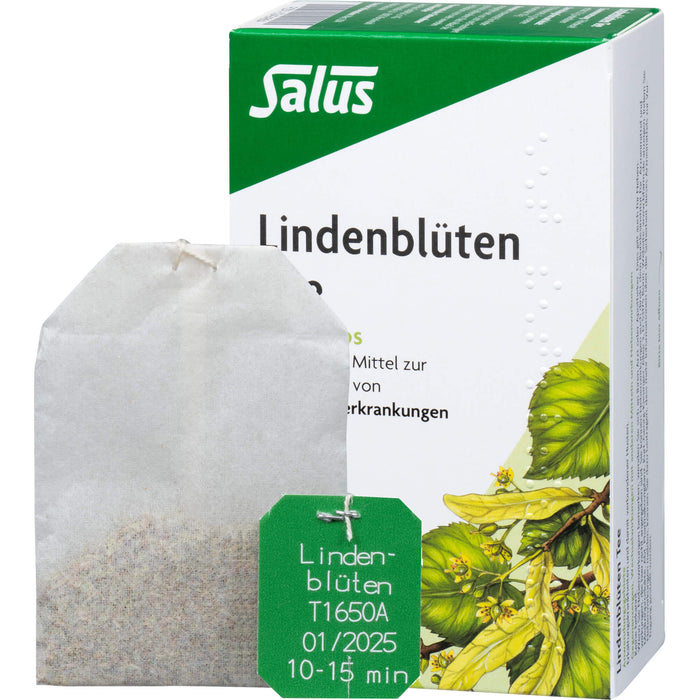 Salus Lindenblüten Arzneitee bio bei Atemwegserkrankungen, 15 St. Filterbeutel