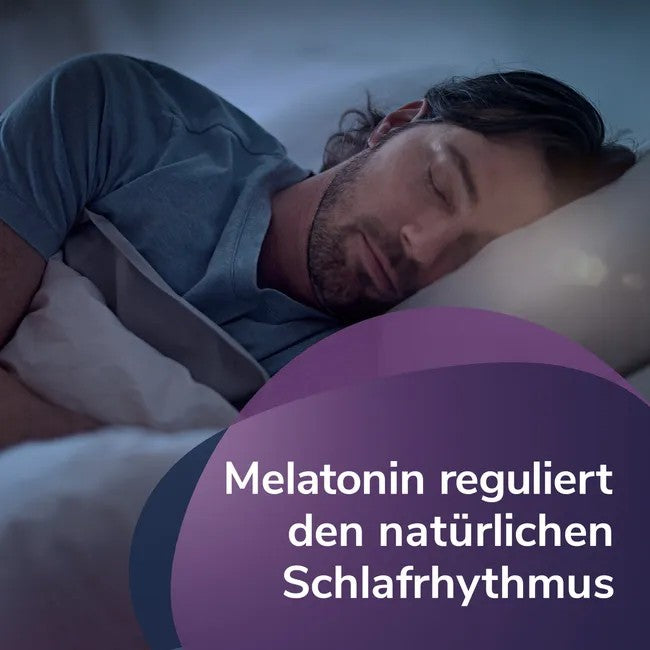 Lunalaif Guter Schlaf Kombi Depot Tabletten mit 1,9 mg Melatonin, Baldrian und Goldmohn, 30 St. Tabletten