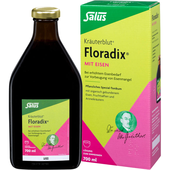 Floradix mit Eisen Lösung, 700 ml Solution