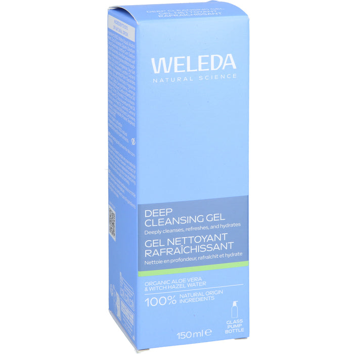 WELEDA Deep Cleansing Gel für normale bis Mischhaut, 150 ml Gel