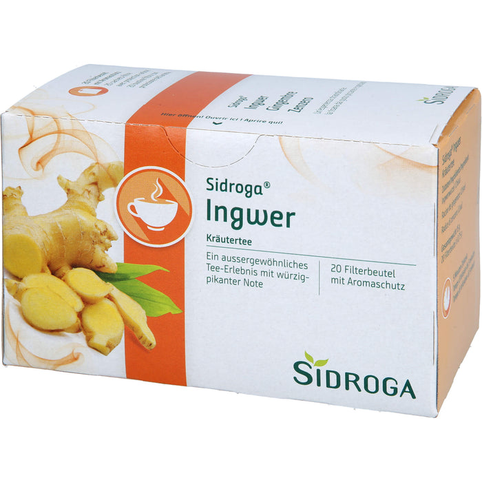 Sidroga Ingwer Kräutertee, 20 pcs. Filter bag