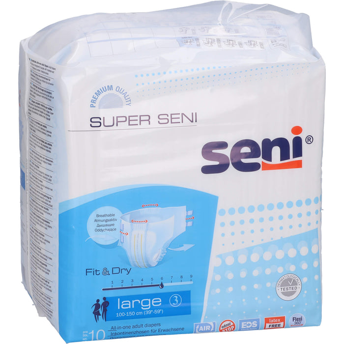 Seni Super Large Windeln für Erwachsene, 10 St