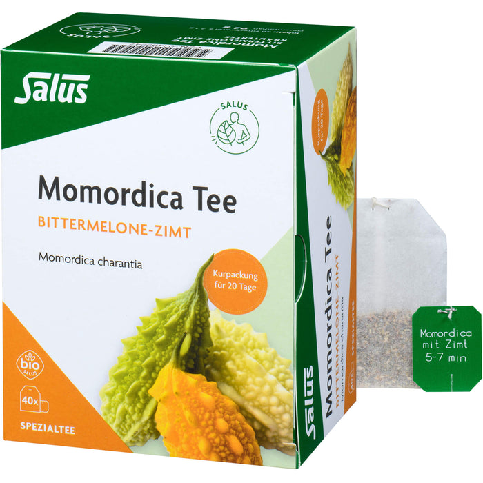 Salus Momordica Tee mit Bittermelone und Zimt, 40 pc Sac filtrant