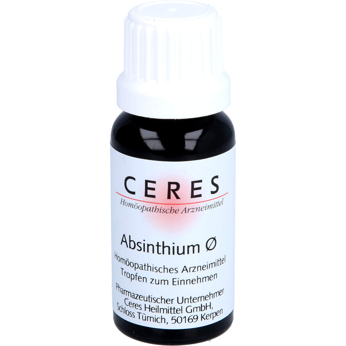 Ceres Absinthium Urtinktur, 20 ml Solution