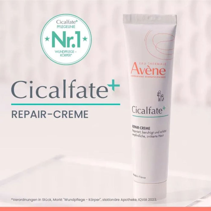 Avène Cicalfate+ Repair-Creme gegen Hautirritationen für empfindliche Haut, 100 ml Creme