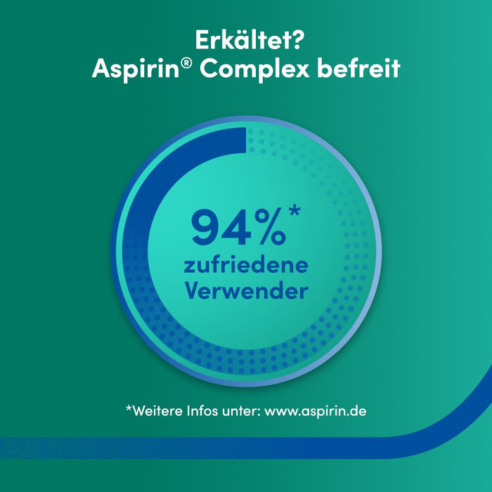 ASPIRIN Complex Granulat, 20 St. Beutel