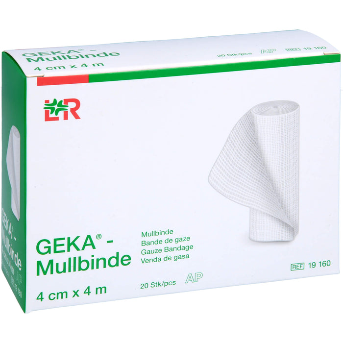 Mullbinde Geka 4cmx4m, 20 St BIN