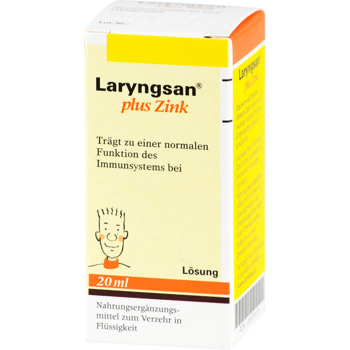 Laryngsan plus Zink Lösung, 20 ml Solution