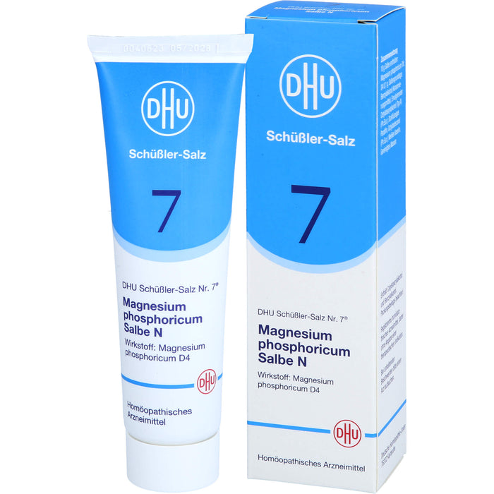 DHU Schüßler-Salz Nr. 7 Magnesium phosphoricum D4 – Das Mineralsalz der Muskeln und Nerven – das Original, 50 g Salbe