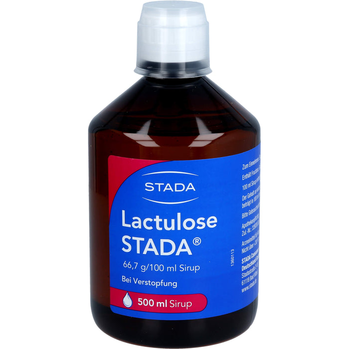 Lactulose STADA Sirup bei Verstopfung, 500 ml Lösung