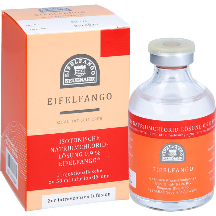 EIFELFANGO Isotonische Natriumchlorid-Lösung 0,9 % Infusionslösung, 50 ml Solution