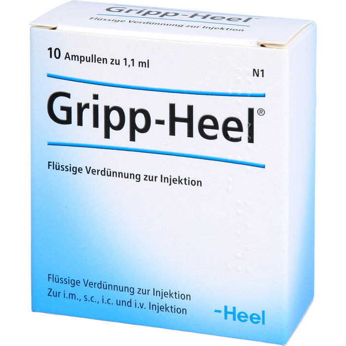 Gripp-Heel flüssige Verdünnung, 10 pc Ampoules