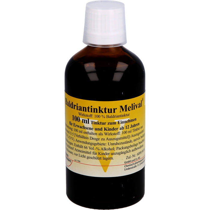 Baldriantinktur Melival, 100 ml Solution