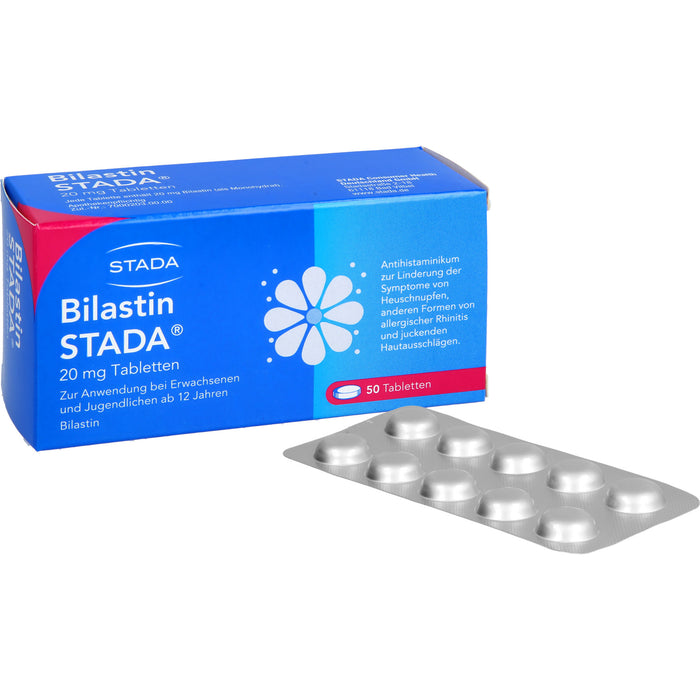 STADA Bilastin 20 mg Tabletten, 50 pc Tablettes