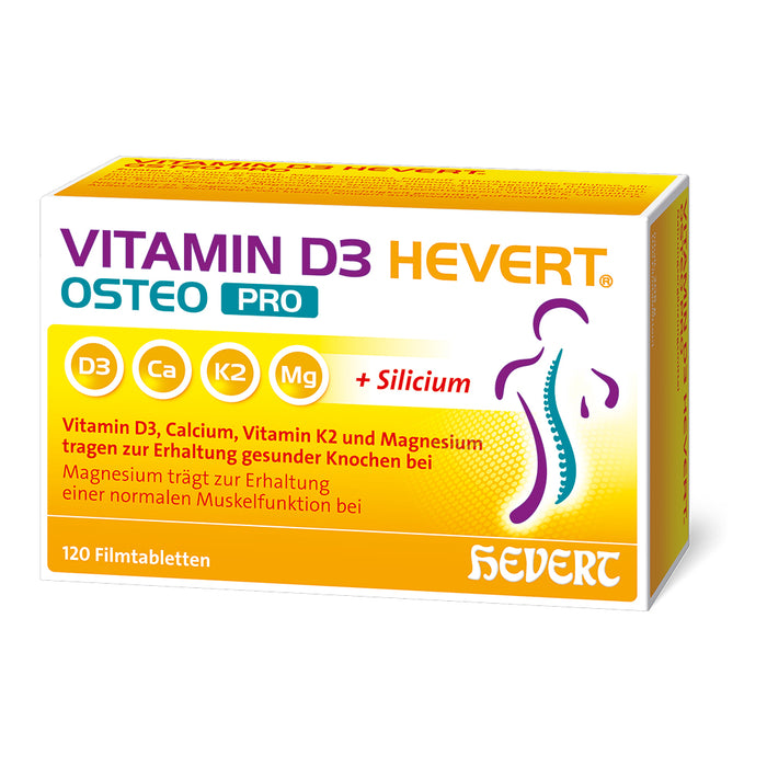 Vitamin D3 Hevert Osteo Pro, 120 St. Tabletten