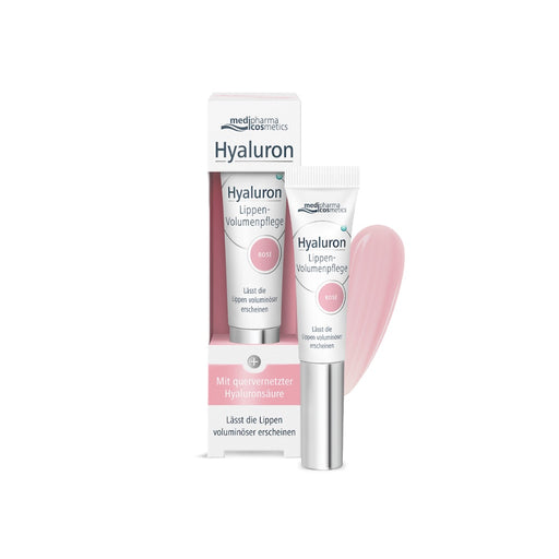 Medipharma Cosmetics Hyaluron Lippen-Volumenpflege rosé, 7 ml Creme