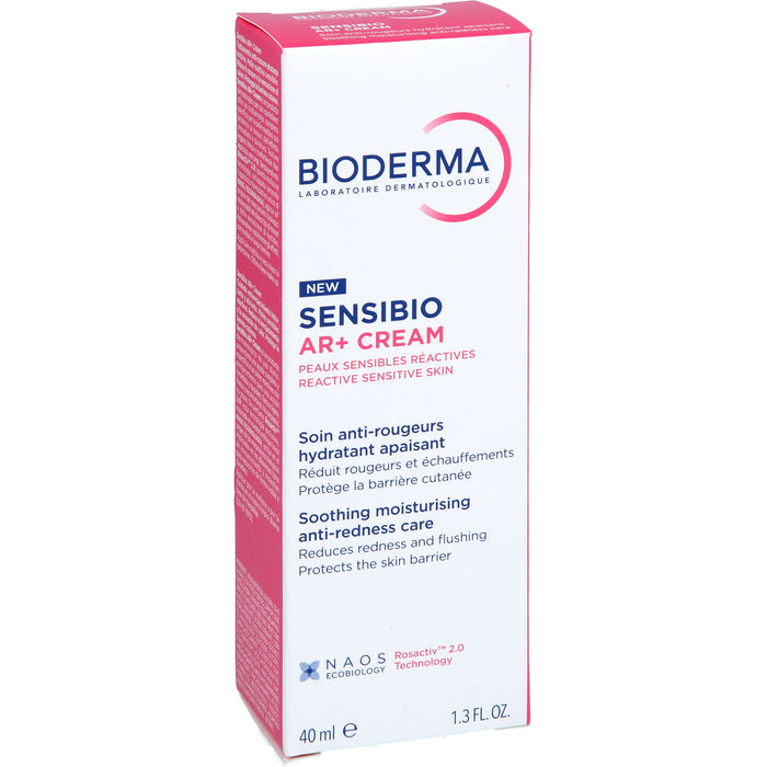BIODERMA Sensibio AR+ Creme gegen Rötungen für empfindliche, reaktive Haut, 40 ml Cream