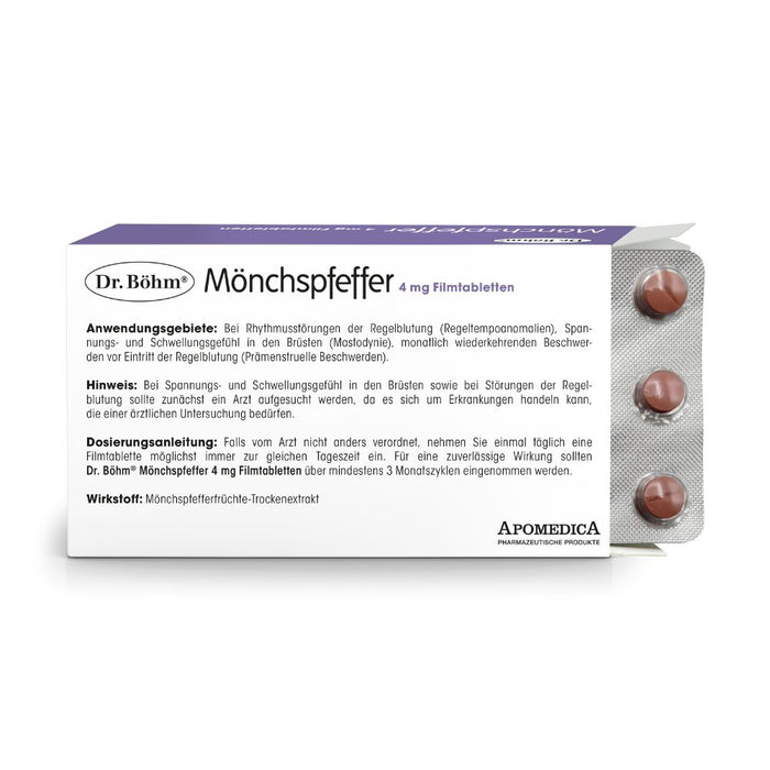 Dr. Böhm Mönchspfeffer 4 mg, 60 pcs. Tablets