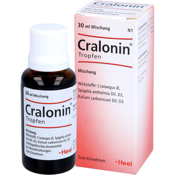 Cralonin Tropfen bei Herzerkrankungen, 30 ml Solution
