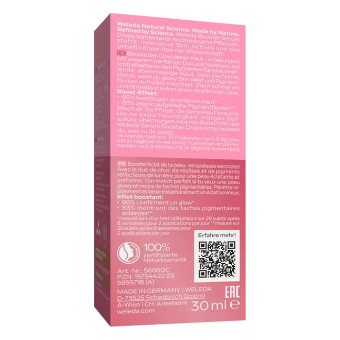 WELEDA Glow Perfecting Serum Drops Glow & reduzierte Hyperpigmentierung, 30 ml Solution
