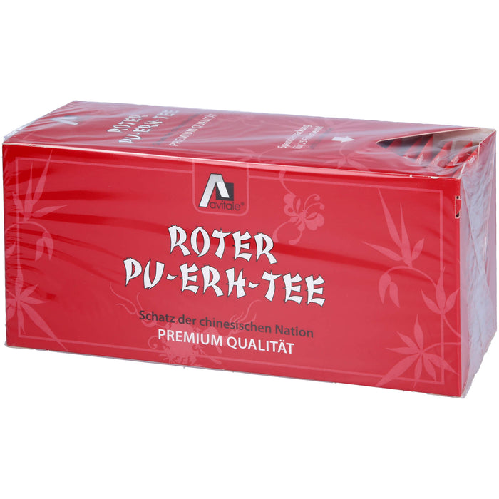 Avitale Roter Pu-Erh-Tee Spenderpackung, 20 g Filter bag