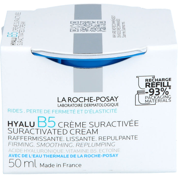 La Roche-Posay Hyalu B5 Suractivated Crème Anti-Falten-Pflege, straffend, glättend, aufpolsternd Refill, 50 ml Creme