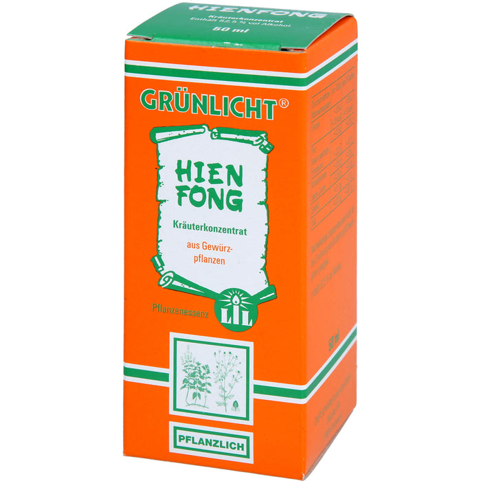 Grünlicht Hienfong Kräuterkonzentrat, 50 ml Solution
