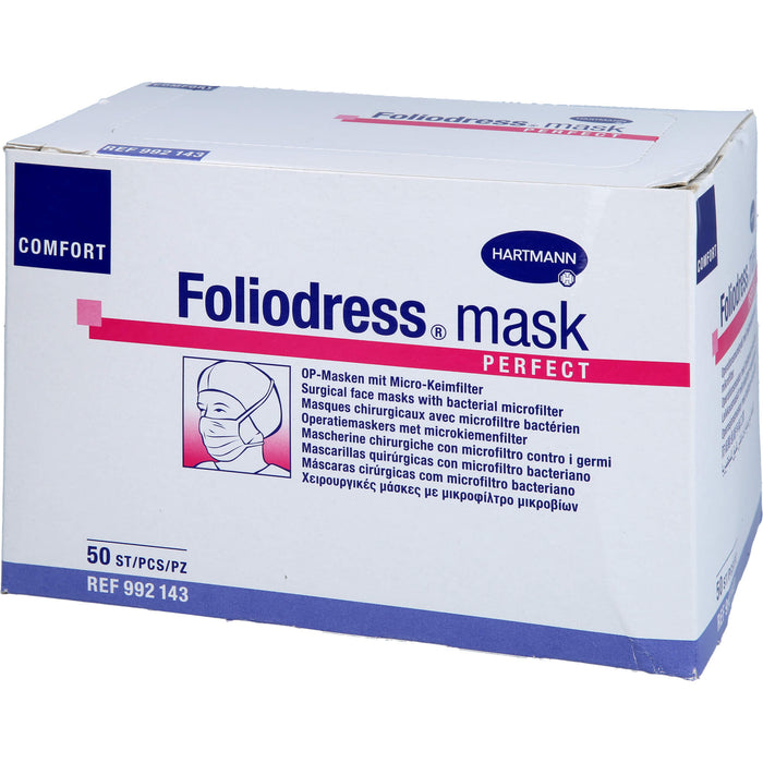 Foliodress mask Comfort Perfect grün OP-Masken, 50 St